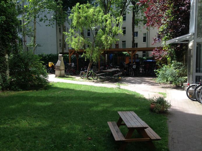 …oder noch kurz in den Garten