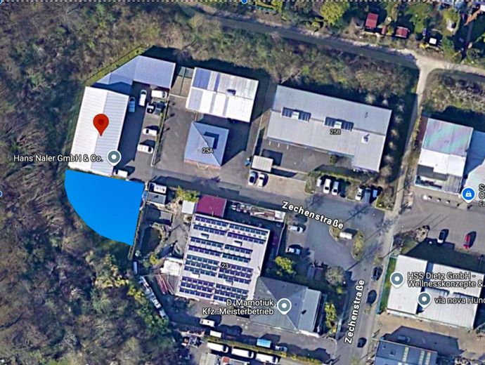 Neubau 2026 | Moderne Gewerbehalle mit Büro | 175 m² | Herten-Disteln – Lageplan
