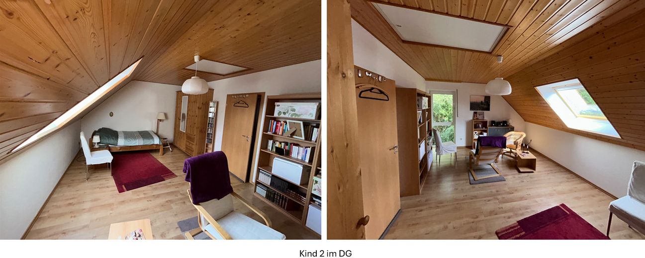 Casa a schiera di testa in posizione centrale a Paderborn – Dachgeschoss