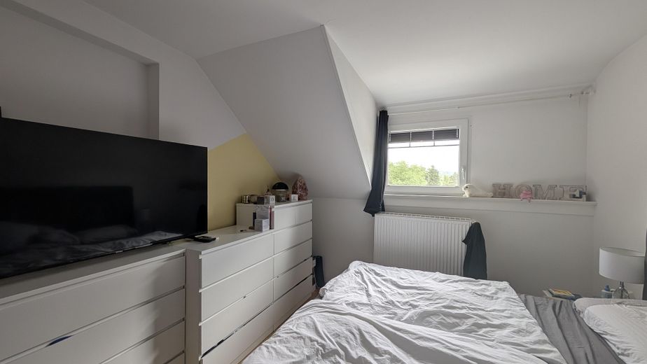 Blick Schlafzimmer