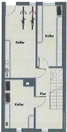 UG Kellergeschoss mit Ausgang 