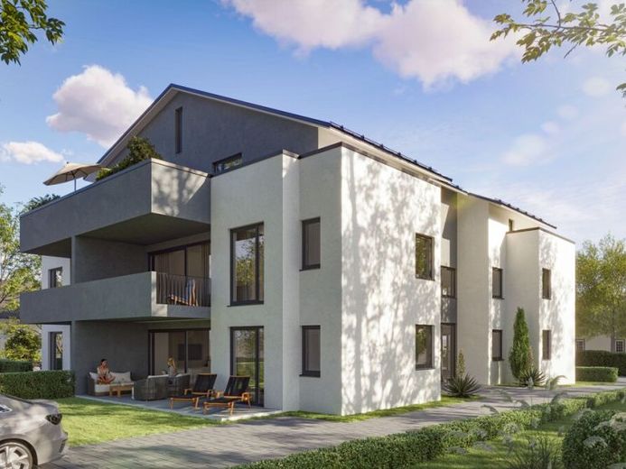 Attraktives Baugrundstück mit Baugenehmigung für zwei Mehrfamilienhäuser mit Tiefgarage – फोटो 1