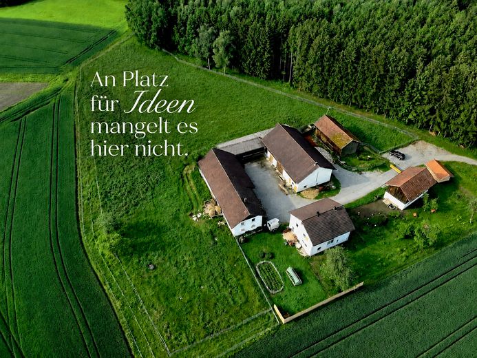 Pequeña finca/granja en ubicación absolutamente aislada al borde del bosque – Foto 1