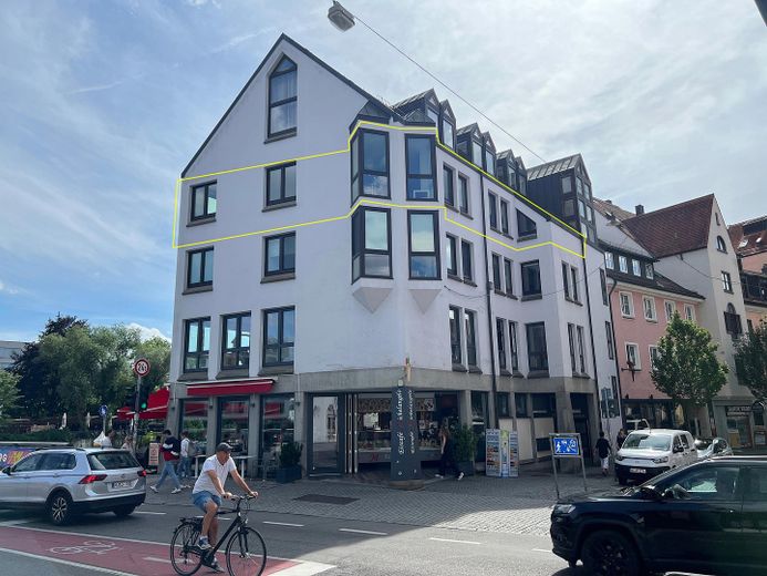 Blick von der Donaustraße