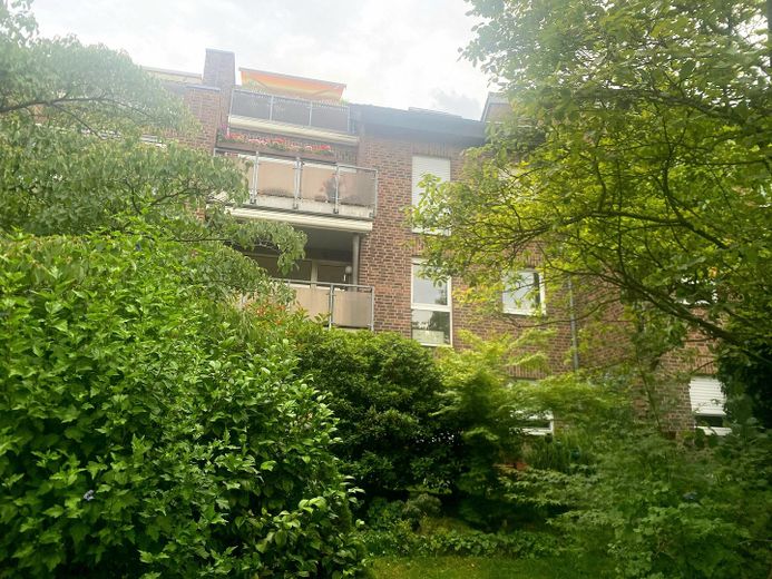 Gartenansicht Balkonseite