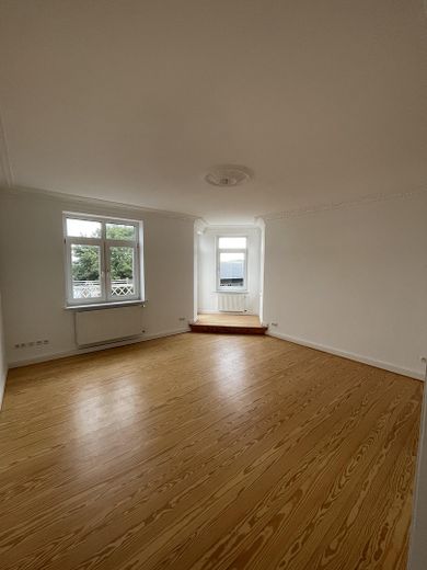 Wohnzimmer mit Erker