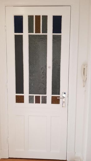 Gewerbe, Gen. als Arzt-Praxis liegt vor ,  kernsaniert, 3fiso-Fenster, parallel z.Mühlenkamp – Wohnungstür