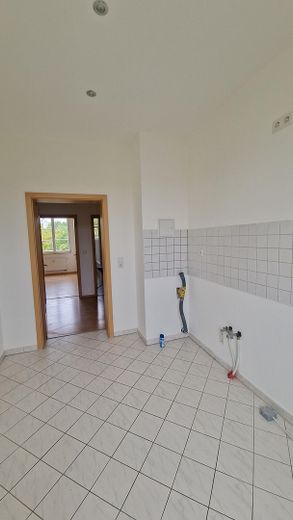 3ZKB in Leipzig Stötteritz mit Blick auf das Völkerschlachtdenkmal – Küche