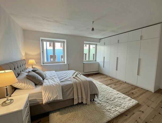 Altstadtjuwel mit Charme – 4 Zimmer provisionsfrei – Beispiel Schlafzimmer