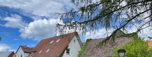 zwei Häuser mit kleinerScheune