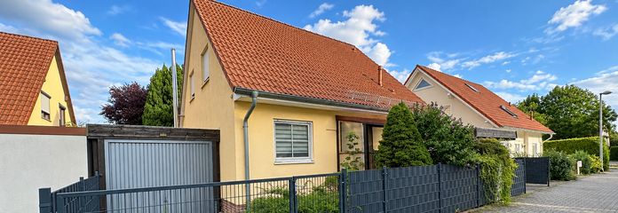 UNA CASA in cui sentirsi bene: casa unifamiliare a Magdeburg-Ottersleben – Hausansicht