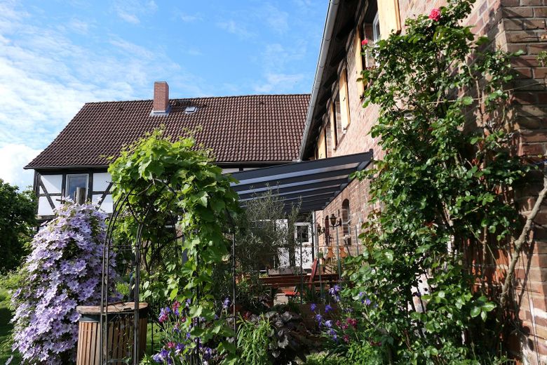 Terrasse am Haus