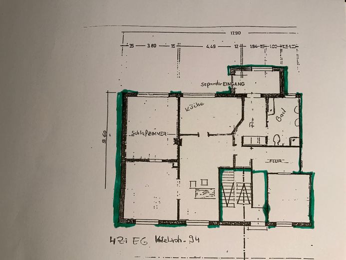 Zentrale 4 Zi Wohlfühlwohnung in Hohenlockstedt – Grundriss