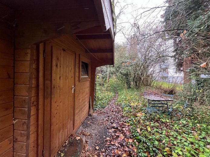 Blick in Richtung Garten