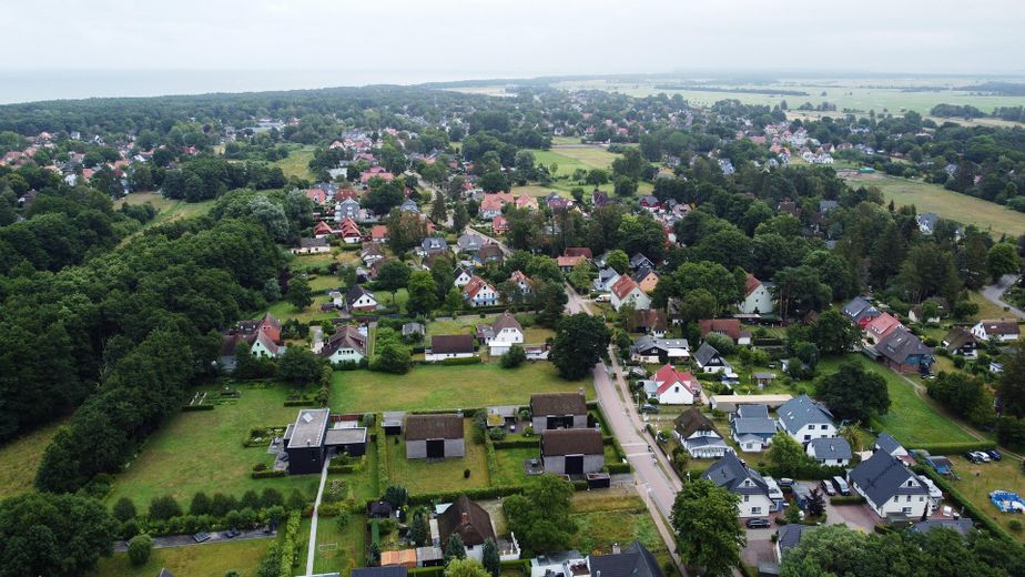 Blick über Prerow