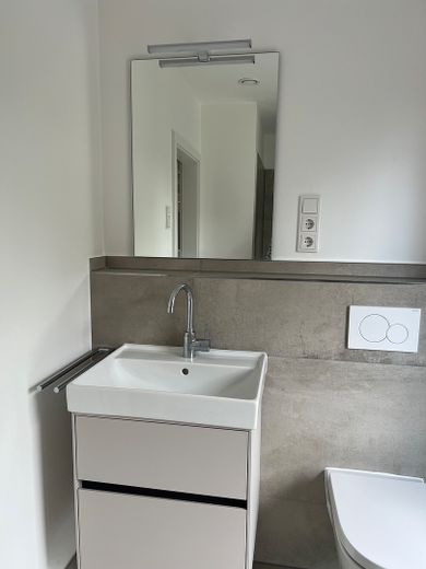 Erstbezug 3-Zimmer-Wohnung an der Stiftsmühle in Aurich – Badezimmer