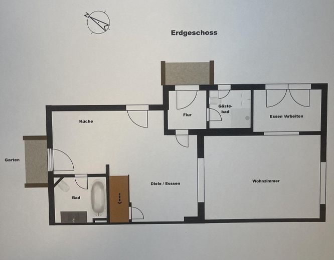 Erdgeschoss Grundriss
