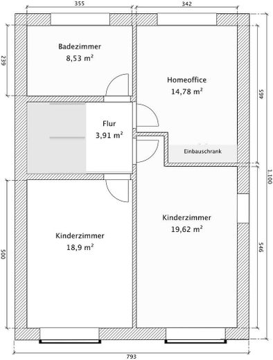 Grundriss OG Variante 2