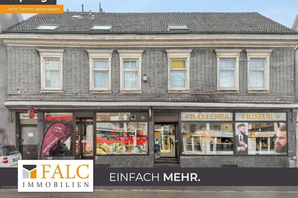 9,23 % Rendite ! Wohn- und Geschäftshaus in zentraler Lage am Hasten