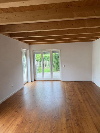 Sehr sonniges Holzhaus, KfW60, Isny-Großholzleute, EG barrierefrei, – Wohnen EG
