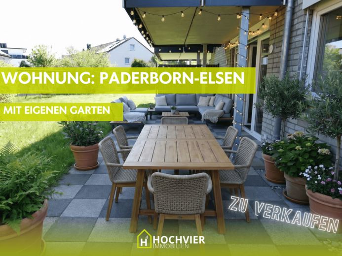 Erdgeschosswohnung mit eigenem Garten in Paderborn-Elsen – Foto 1