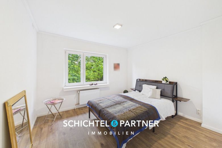 Hastedt | 2-Zimmer-Wohnung mit moderner Ausstattung und kleinem Balkon – S&amp;P | Schlafzimmer