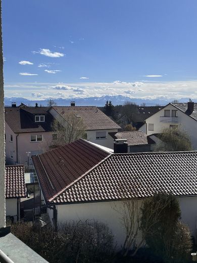 Alpenblick aus dem Balkon