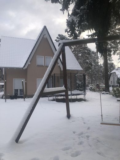 Hausansicht Winter