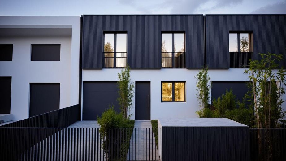 Straßenansicht Abend