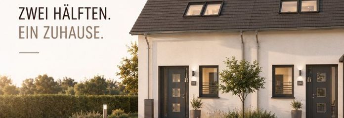 Construction neuve plutôt que compromis - votre maison jumelée où il fait bon vivre