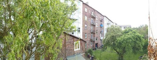 3 Zimmer Wohnung im ruhigen, sonnigen Hinterhaus an der Goethenlage im Vorderen Westen – Blick vom Balkon