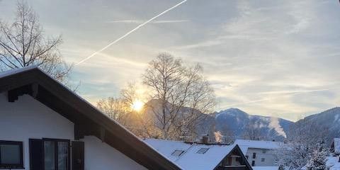 Morgenstimmung Ost-Balkon