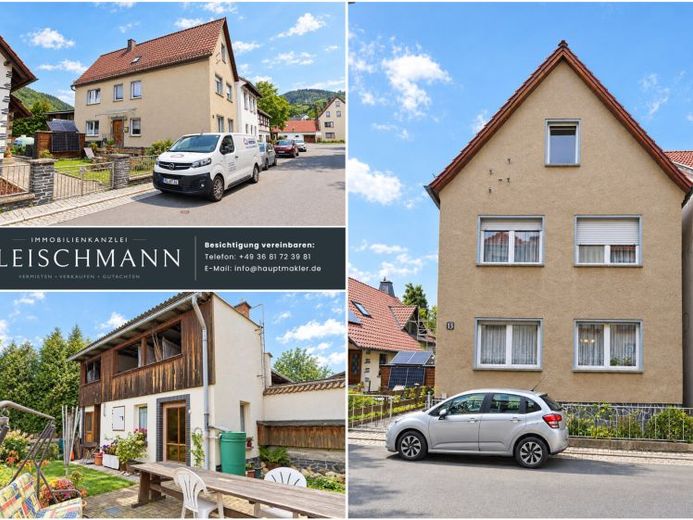 Kaulsdorf/Saale में भरपूर जगह – एकल-परिवार का घर या 2 अपार्टमेंट – फोटो 1