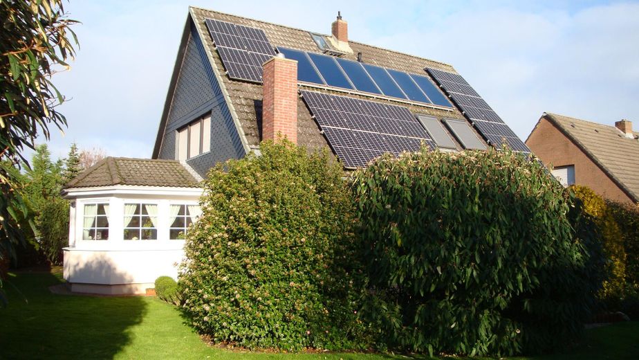 Haus mit Esszimmeranbau