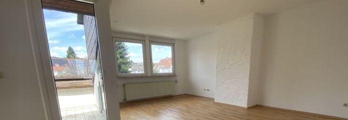 3-Zimmer-Wohnungen mit schönem Schnitt, Loggia und einem eigenen 63 m² großen Garten.