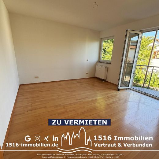 Helle 2-Zimmer-Wohnung mit zwei Balkonen und Tiefgaragenstellplatz in Eichstätt – Schlafen