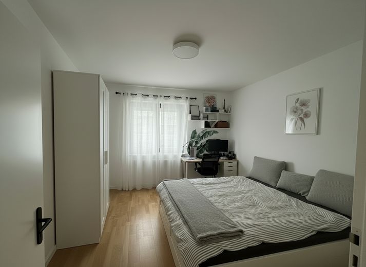 Energieeffiziente 3–4-Zimmer-Wohnung – modern saniert & gut geschnitten – Schlafzimmer