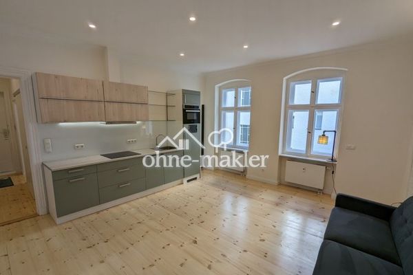CENTRAL + DISPONIBILIDAD INMEDIATA - Apartamento de 2 habitaciones en Spree-Charlburg con cocina equipada y exento de comisión