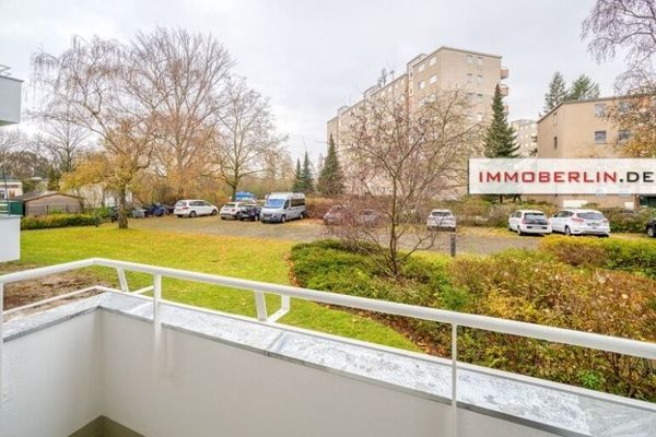 IMMOBERLIN.DE - Sehr angenehm positionierte & vermietete Wohnung mit Südloggia