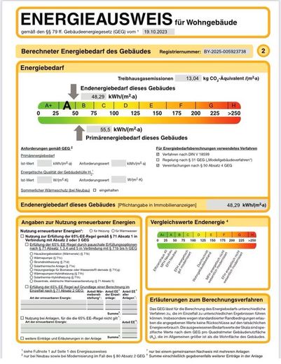 August Provisionsfrei! Stadthaus 5 Zi., 2 Bäder, 2 Dachterrassen, 2 TG – Energie A, Bezug Dez. – Foto 15