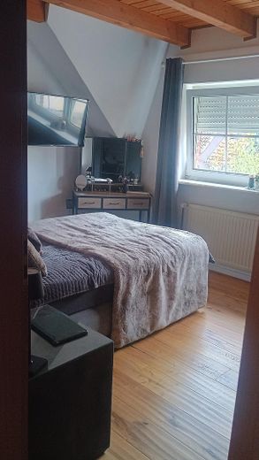 Apartamento dúplex en el casco antiguo de Rinteln – Schlafzimmer