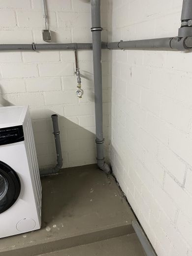 Platz für Waschmaschine