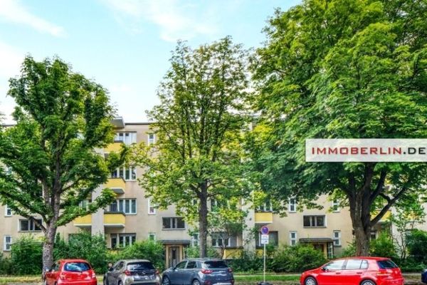 IMMOBERLIN.DE - Helle Wohnung mit Südwestbalkon zwischen Steglitzer & Zehlendorfer Zentrum