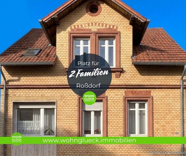 Familienhaus mit Scheune - Ausbaupotential! – Roßdorf_Zweifamilienhaus