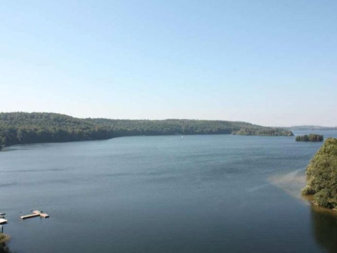 Bad Malente - Zweizimmer-Wohnung am Dieksee mit Seeblick – Blick auf See