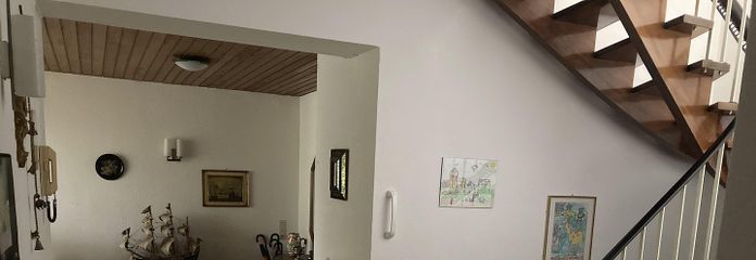 Treppenhaus mit Treppenlift