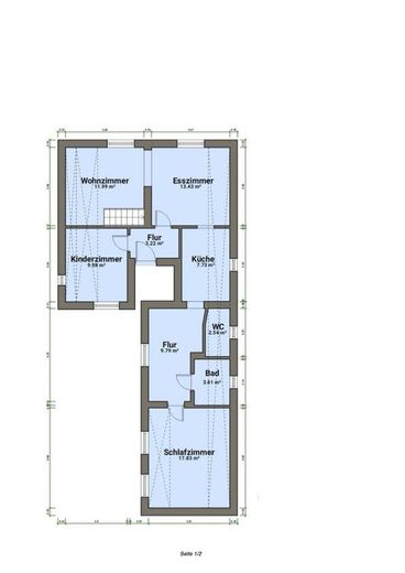 Grundriss Wohnung