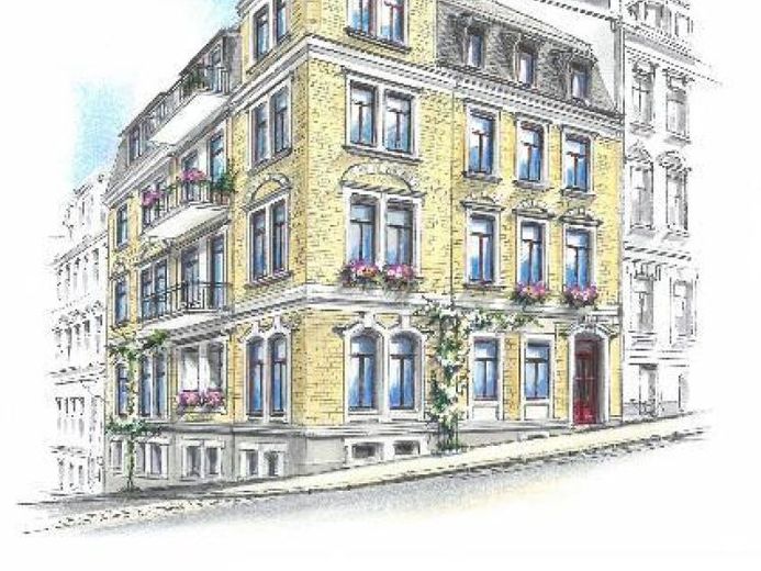 Julius-Fucik-Str. 24, Wohnung 6 ~~~ Dachgeschoss, Balkon, Badezimmer mit Wanne und Dusche, Gäste-WC, Abstellfläche im Spitzboden – Foto 1