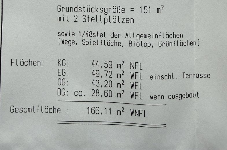 Flächenberechnung