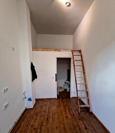 Provisionfrei, Altbaujuwel mit Charakter – frisch saniert, modern interpretiert. – Zimmer 4 – Schlafen/Küche